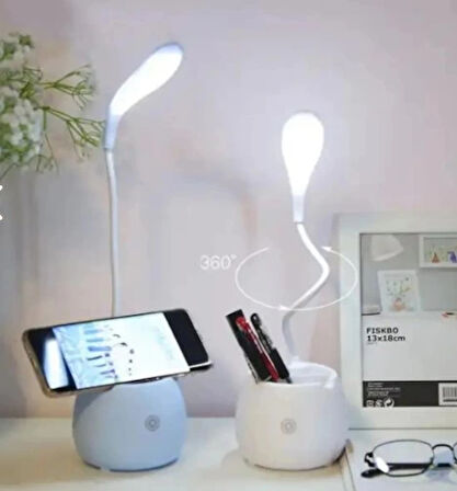Dokunmatik USB Şarjlı Masa Lambası