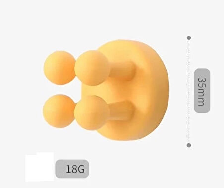 Çok Amaçlı Duvara Yapıştırılabilir Pratik Tutucu