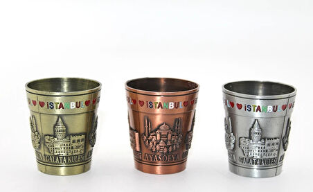 Metal İstanbul Yöresel Shot Bardak