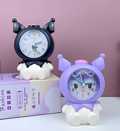 Kuromi Masa Üstü Çalar Saat Model 2