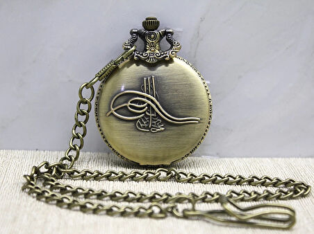 Osmanlı Tuğralı Köstekli Saat