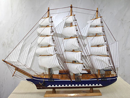 Ahşap Yelken Gemi Model 1