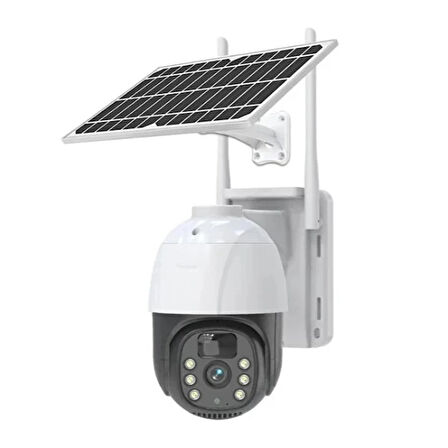 Güneş Enerjili Dış Mekan Güvenlik Kamerası