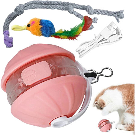Şarjlı Hareketli Kedi Topu Oyuncak