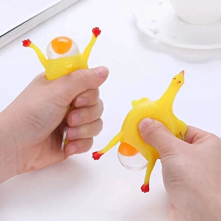 BUFFER® Yumurtlayan Eğlenceli Tavuk Anahtarlık