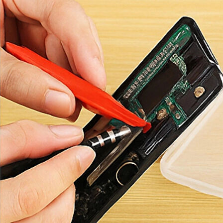 BUFFER® Çok Fonksiyonlu Manyetik Uçlu 52'si 1 Arada 42 Uçlu Saatçi Tornavida Seti