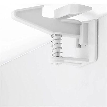 BUFFER® Bebek Çocuk Güvenliği Korumalı Yapışkan Çekmece ve Dolap İçin Tutucu Gizli Güvenlik Kilidi
