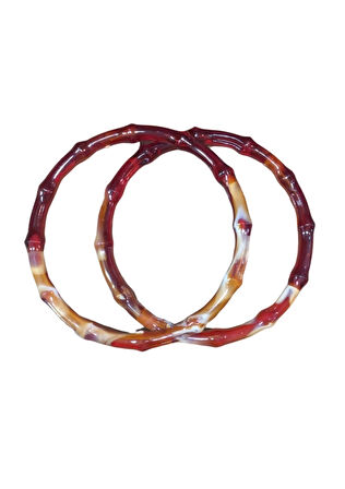 Çanta Sapı Yuvarlak İnce Kahverengi 12 cm