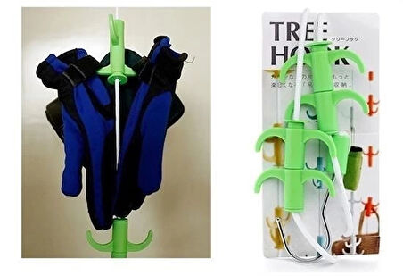 BUFFER® Dolap İçi Düzenleyici Askı Elbise Giysi Organizer Sihirli Askılık