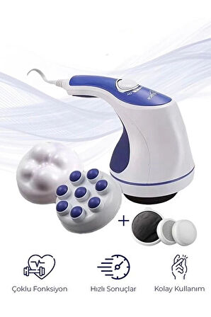 sonx Super Tone Çok Fonksiyonlu 5 Başlıklı Masaj Aleti