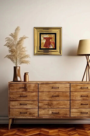 Kaftan ve Tuğra Çerçeveli Taş Tablo