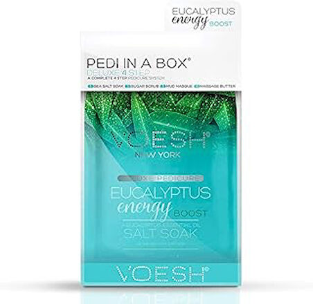 VOESH Pedi In A Box Deluxe 4 Adımlı Pedikür Seti Okaliptus