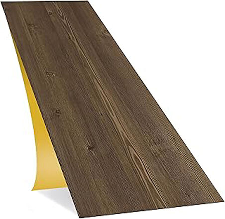 Tink Kendinden Yapışkanlı Antik Desenli PVC Parke 25x80 cm / 5 Adet / 1 m²