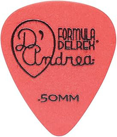 Dandrea RD351 .50TH Red Delrex Pick 0,50mm