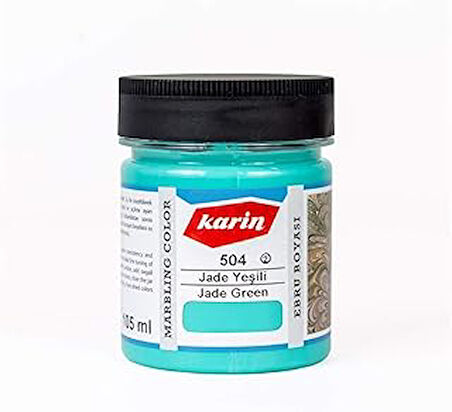 Karin Ebru Boyası 105ml - Jade Yeşili 504