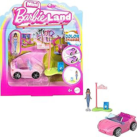 Barbie, Mini Convertible, Hyf42, Çok Renkli