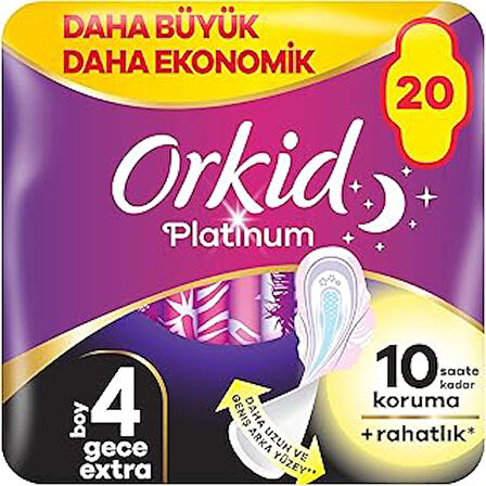 Platinum Dörtlü Paket Gece Ekstra 20 Adet Olimpiyat