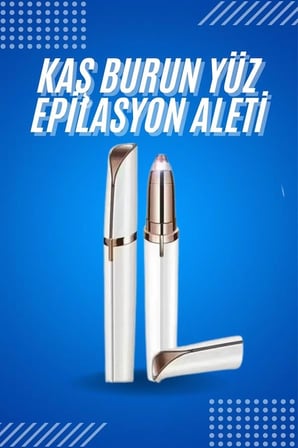 Yüz Epilatör Kıl Kaş Bıyık Tüy Alma Aleti Kaş Bıyık Alma Epilatörü