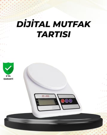 Taşınabilir Dijital Terazi – Çift Ölçü Birimi Destekli
