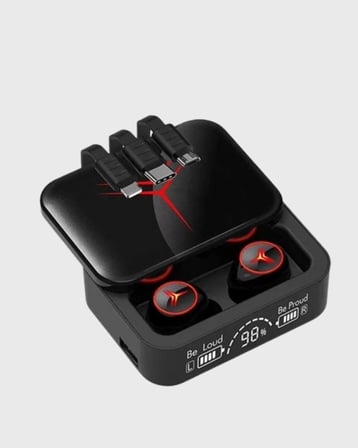 Powerbank Özellikli Bluetooth Kablosuz Kulaklık – Dokunmatik Kontrol, Uzun Pil Ömrü, Ergonomik Tasar