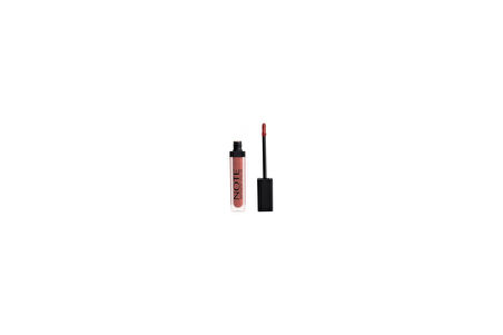 Note Cosmetics Mattemoist Lipgloss Yarı Mat Saten Bitişli Likit Ruj 413 Coral Touch - Kahverengi