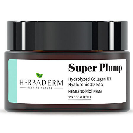 Herbaderm Super Plump - Nemlendirici Krem 50ml