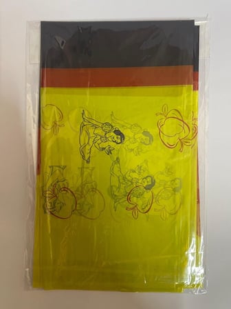 Özel Üretim Sofra Ev Etkin Pamuk Prenses Plastik Masa Örtüsü (120*180 cm)