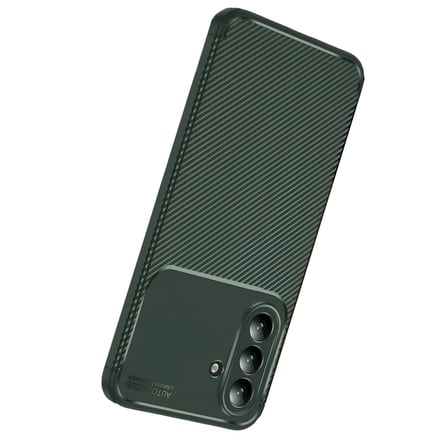 MEPA Najmaddin Samsung Galaxy S Auto Focus Karbon Kapak - Koyu Yeşil Najmaddin