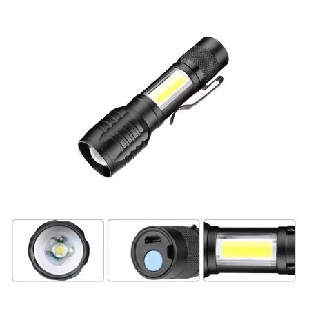 MEPA Najmaddin Wison Ws-5454 Cob Led Usb Şarjlı Mini El Feneri Najmaddin