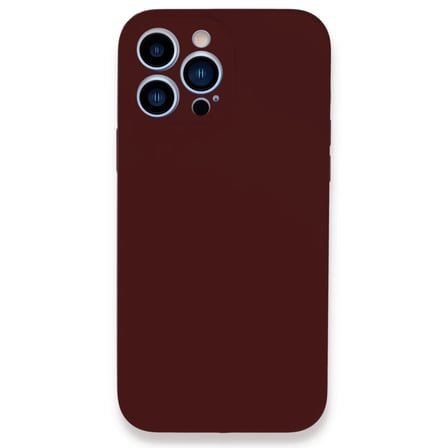 MEPA Najmaddin İphone 13 Pro Max Kılıf Lansman Legant Silikon - Bordo Najmaddin