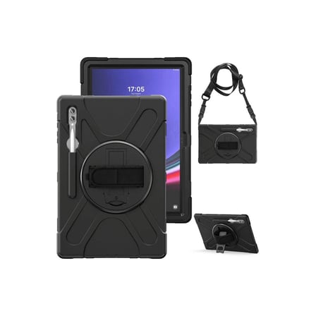 MEPA Najmaddin Samsung Galaxy X930 Tab S11 Ultra 14.6 Kılıf Amazing Tablet Kapak - Siyah Najmaddin