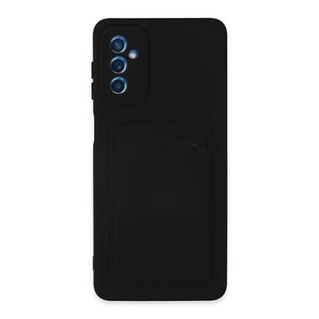 MEPA Najmaddin Samsung Galaxy M g Kılıf Kelvin Kartvizitli Silikon - Siyah Najmaddin