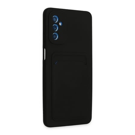 MEPA Najmaddin Samsung Galaxy M g Kılıf Kelvin Kartvizitli Silikon - Siyah Najmaddin