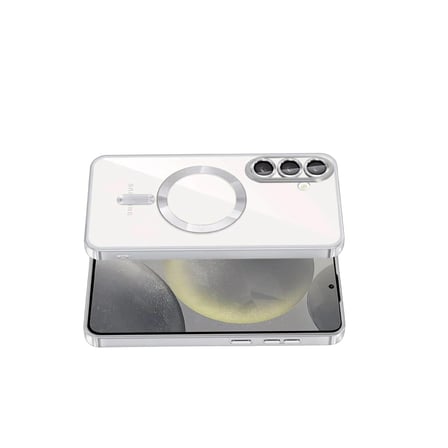 MEPA Najmaddin Samsung Galaxy S26 Plus Kross Magneticsafe Kapak - Gümüş Najmaddin