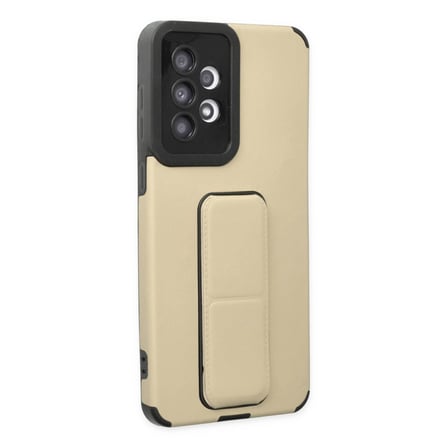 MEPA Najmaddin Samsung Galaxy A33 5g Kılıf Mega Standlı Silikon - Gold Najmaddin