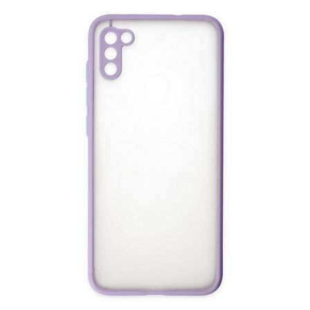 MEPA Najmaddin Samsung Galaxy A11 Kılıf Montreal Silikon Kapak - Mor Najmaddin