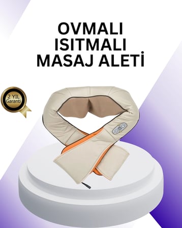 Karg Ovmalı Isıtmalı Boyun Omuz Bel Masaj Aleti Kas Ve Eklem Ağrılarına Etkili Najmaddin