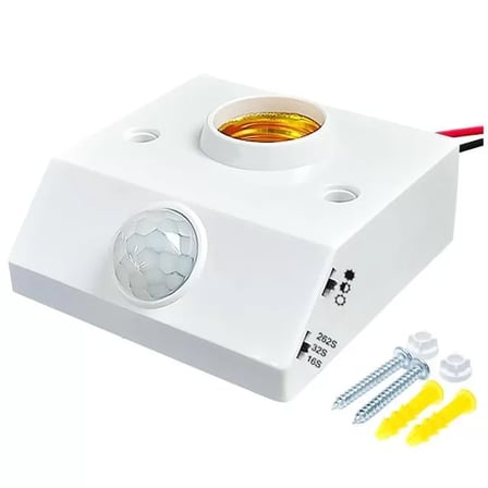 Sh Ledx Dy-102 Abs 360 Pır Hareket Sensörlü E27 Duy Aparatı Najmaddin