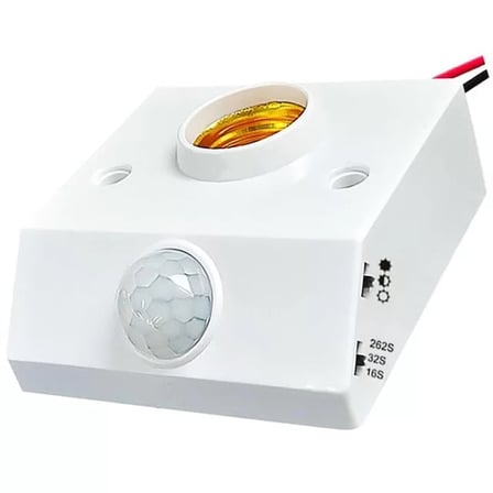 Sh Ledx Dy-102 Abs 360 Pır Hareket Sensörlü E27 Duy Aparatı Najmaddin