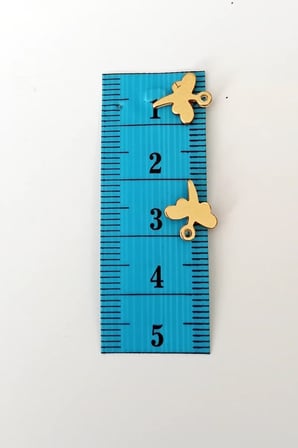 Tedar Oya Abiye Bileklik Kolye Pleksi Metalik Plastik Pul Altın Renk 8 gram 90 adet - BNC495 Najmaddin