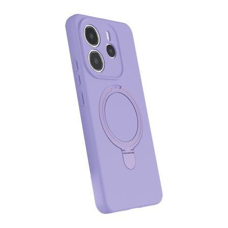 Bez Redmi Note 14 4G Regal Magsafe Standlı Kapak - Lila Najmaddin