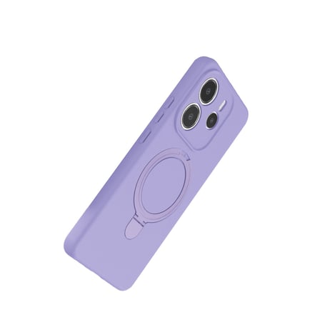 Bez Redmi Note 14 4G Regal Magsafe Standlı Kapak - Lila Najmaddin