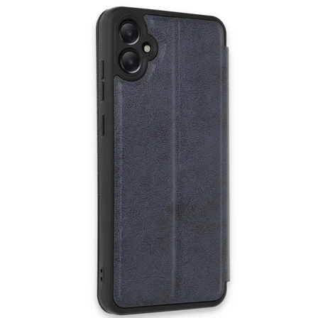 Bez Galaxy A05 Kılıf Flip Cover - Lacivert Najmaddin