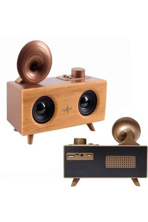 Nostaljik Radyo Bluetooth Bağlantılı Şarjlı Yüksek Ses Kaliteli Najmaddin
