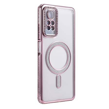 Bez Redmi Note 12 Pro 4G Joke Simli Magneticsafe Kılıf - Pembe Najmaddin