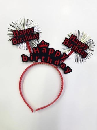 Tedar Happy Birthday Neon Renk Doğum Günü Tacı 12 Adet Najmaddin