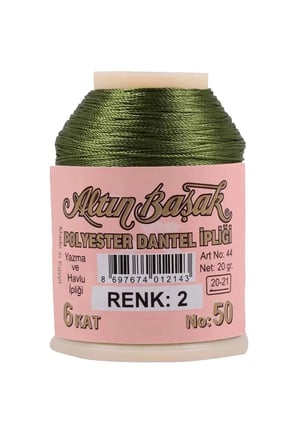 Tedar 3 Adet Altınbaşak Oya ve Dantel İpi 20 gr - Royaleks - No: 002 Najmaddin