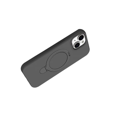 Bez iPhone 15 Plus Regal Magsafe Standlı Kapak - Titan Gri Najmaddin