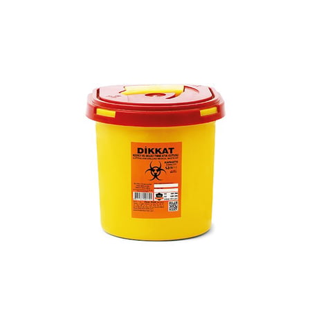Bez Enfekte Tıbbi Atık Kovası - 1.3 lt Najmaddin