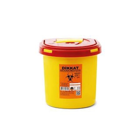 Bez Enfekte Tıbbi Atık Kovası - 1.3 lt Najmaddin